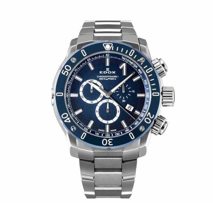 ں60ʧޤ̵ ڹڥΥ٥ƥ  EDOX ɥå CHRONOFFSHORE-1 CHRONOGRAPH Υե祢1 Υ ӻ ̵ 10221-3BU3M-BUIN3