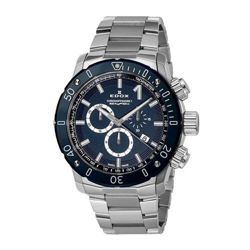 ں60ʧޤ̵ ڹڥΥ٥ƥ  EDOX ɥå CHRONOFFSHORE-1 CHRONOGRAPH Υե祢1 Υ ӻ ̵ 10221-3BU3M-BUIN3