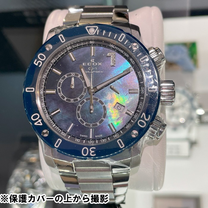 �ں���60��ʧ���ޤ�̵������ �ڹ�ڥΥ٥�ƥ������ ������ EDOX ���ɥå��� CHRONOFFSHORE-1 CHRONOGRAPH �����Υ��ե��祢1 �����Υ���� ����ӻ��� ����������̵��10221-3BU3M-BMOPD1