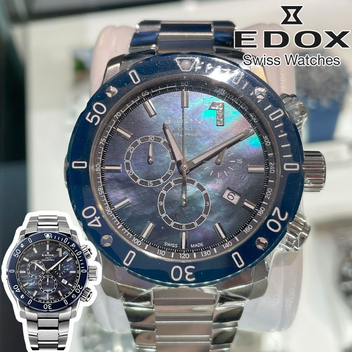�ں���60��ʧ���ޤ�̵������ �ڹ�ڥΥ٥�ƥ������ ������ EDOX ���ɥå��� CHRONOFFSHORE-1 CHRONOGRAPH �����Υ��ե��祢1 �����Υ���� ����ӻ��� ����������̵��10221-3BU3M-BMOPD1
