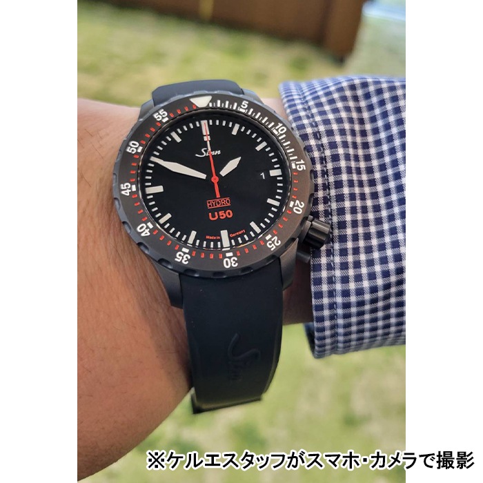�ں���60��ʧ���ޤ�̵����/��ʪ�����Ǻܡ� �ڽ������ȥ�å׿���� ��2024ǯ6������ͽ���  ������ Sinn ���� Diving Watches �����С��������å� ��ư���� ����ӻ��� ����̵�� U50.HYDRO.S ��åԥ�̵��