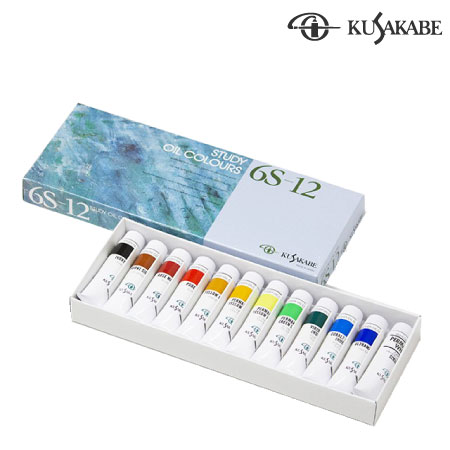 6S-12　習作用油絵具セット　　　　