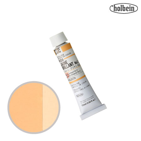 H034　油絵具６号チューブ　ジョーンブリアンＮｏ．２　20ml　★★★　半透明(不透明寄り)