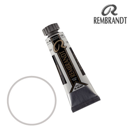 T0103-105-2　油絵具５号チューブ　チタニウムホワイト　15ml　★★★　不透明