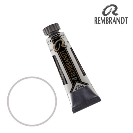 T0103-118-2　油絵具５号チューブ　チタニウムホワイト　15ml　★★★　不透明