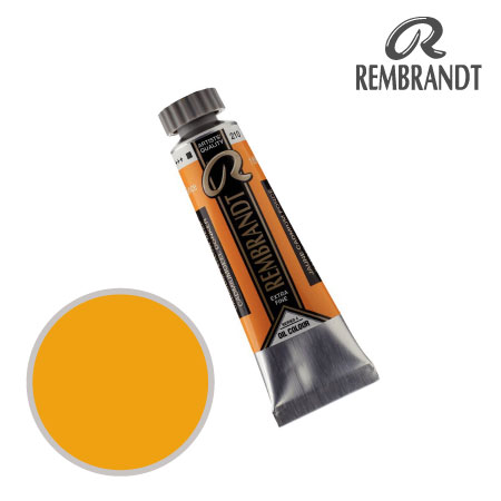 T0103-210-2　油絵具５号チューブ　カドミウムイエローディープ　15ml　★★★　不透明