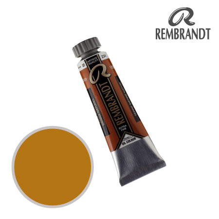 T0103-234-2　油絵具５号チューブ　ローシェンナー　15ml　★★★　半不透明