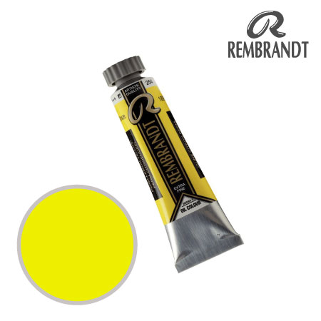 T0103-254-2　油絵具５号チューブ　パーマネントレモンイエロー　15ml　★★★　半不透明