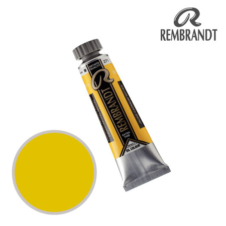 T0103-271-2　油絵具５号チューブ　カドミウムイエローミディアム　15ml　★★★　透明