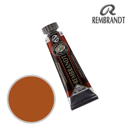 T0103-273-2　油絵具５号チューブ　トランスペアレントオキサイドオレンジ　15ml　★★★　透明