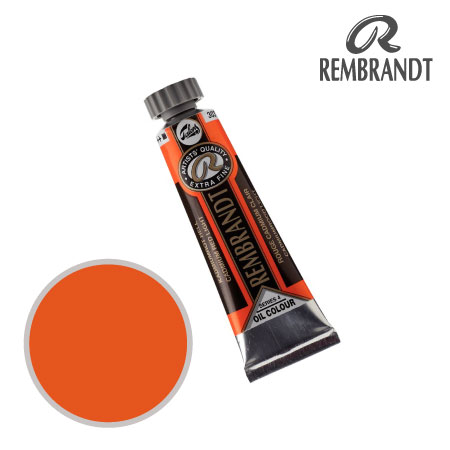 T0103-303-2　油絵具５号チューブ　カドミウムレッドライト　15ml　★★★　不透明