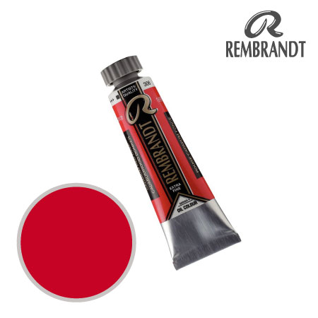 T0103-306-2　油絵具５号チューブ　カドミウムレッドディープ　15ml　★★★　不透明