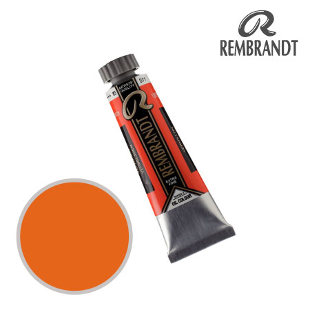 T0103-311-2　油絵具５号チューブ　バーミリオン　15ml　★★★　半不透明