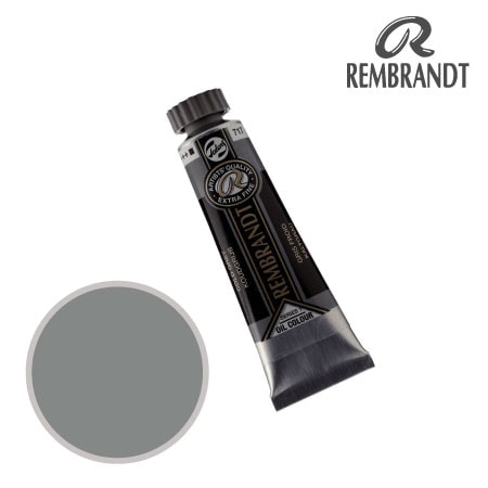 T0103-717-2 油絵具5号チューブ コールドグレー 15ml 不透明 | 油絵具