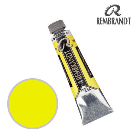 T0105-207-2　油絵具９号チューブ　カドミウムイエローレモン　40ml　★★★　不透明