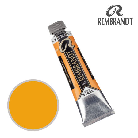 T0105-210-2　油絵具９号チューブ　カドミウムイエローディープ　40ml　★★★　不透明