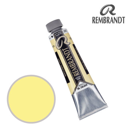 T0105-222-2　油絵具９号チューブ　ネープスイエローライト　40ml　★★★　不透明