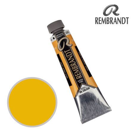 T0105-228-2　油絵具９号チューブ　イエローオーカーライト　40ml　★★★　不透明