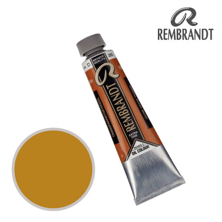 T0105-265-2　油絵具９号チューブ　トランスペアレントオキサイドイエロ・　40ml　★★★　透明