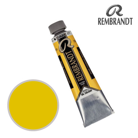 T0105-271-2　油絵具９号チューブ　カドミウムイエローミディアム　40ml　★★★　透明