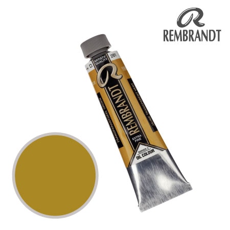 T0105-281-2　油絵具９号チューブ　トランスペアレントイエローグリーン　40ml　★★★　透明