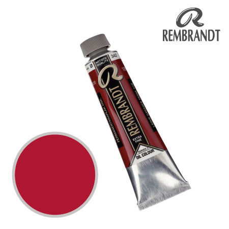 T0105-342-2　油絵具９号チューブ　パーマネントマダーディープ　40ml　★★★　半不透明