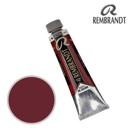 T0105-347-2　油絵具９号チューブ　インディアンレッド　40ml　★★★　不透明