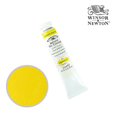 025-4　アーチスト油絵具 　ビスマスイエロー　21ml　★★★　不透明