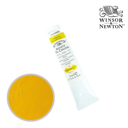 118-4　アーチスト油絵具 　カドミウムイエローペール　21ml　★★★　不透明