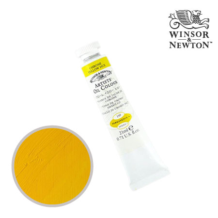 149-1　アーチスト油絵具 　クロームイエローヒュー　21ml　★★★　半不透明