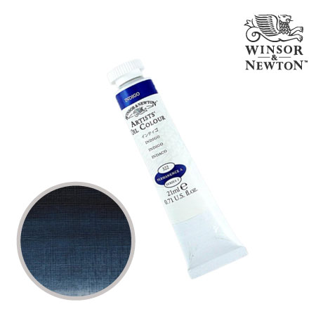 322-2　アーチスト油絵具 　インディゴ　21ml　★★★　透明