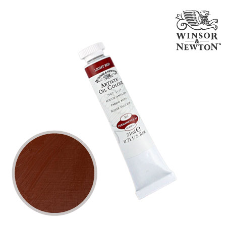 362-1　アーチスト油絵具 　ライトレッド　21ml　★★★★　不透明