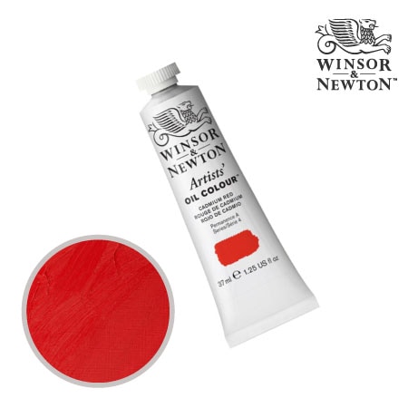 094-4　アーチスト油絵具 　カドミウムレッド　37ml　★★★　不透明