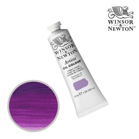 192-5　アーチスト油絵具 　コバルトバイオレット　37ml　★★★★　半透明