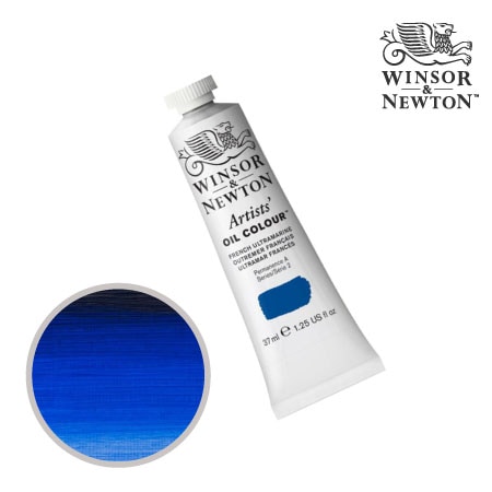 263-2　アーチスト油絵具 　フレンチウルトラマリン　37ml　★★★　透明