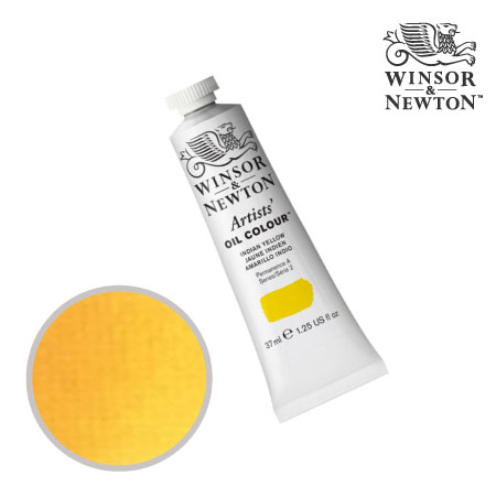 319-2　アーチスト油絵具 　インディアンイエロー　37ml　★★★　透明