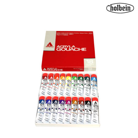 アクリリック ガッシュ　6号|アクリル絵具セット|アクリル絵具
