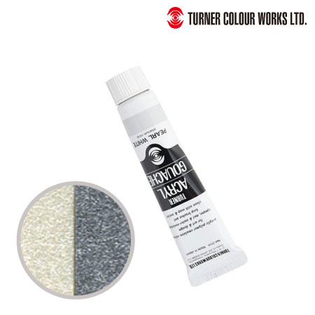 パール色20ml|ターナー単品|アクリル絵具