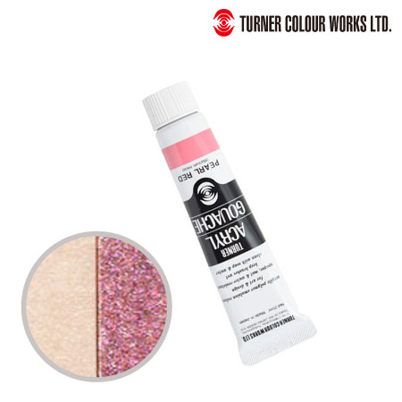 パール色20ml|ターナー単品|アクリル絵具
