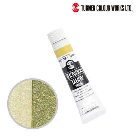 パール色20ml|ターナー単品|アクリル絵具