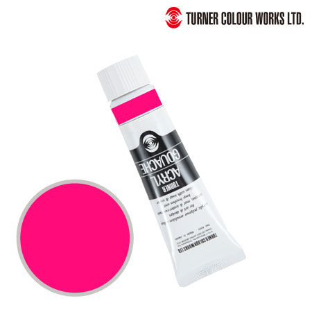蛍光色40ml|ターナー単品|アクリル絵具