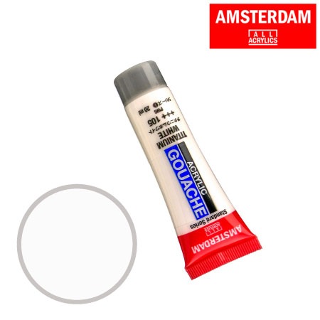 アクリルガッシュ20ml|アムステルダム単品|アクリル絵具