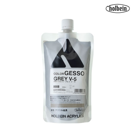 カラージェッソ300ml|ホルベインメディウム|アクリル絵具