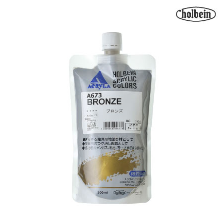 カラージェッソ300ml|ホルベインメディウム|アクリル絵具