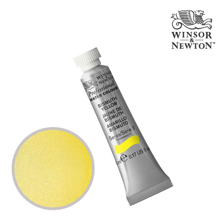 PWC 025　プロフェッショナル水彩絵具　ビスマスイエロー　5ml　　