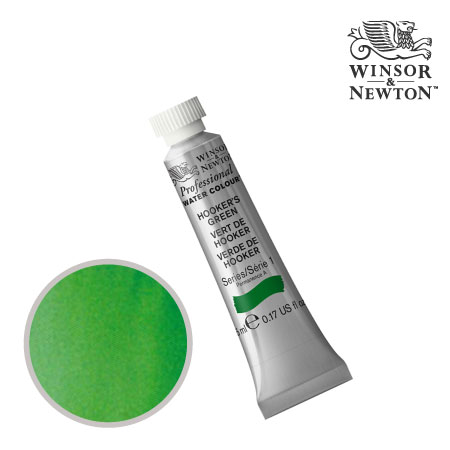 PWC 311　プロフェッショナル水彩絵具　フーカスグリーン　5ml　　