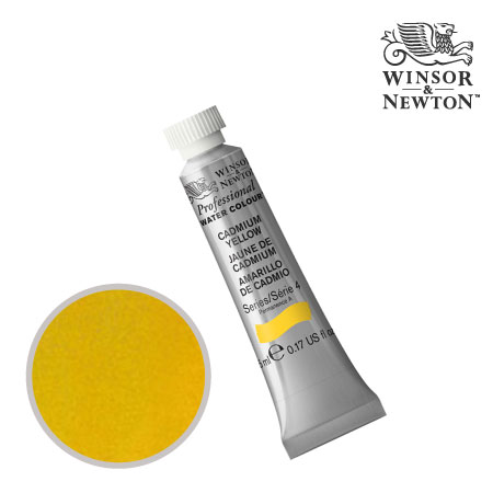 PWC 108　プロフェッショナル水彩絵具　カドミウムイエロー　5ml　　