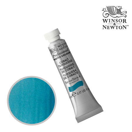 PWC 190　プロフェッショナル水彩絵具　コバルトターコイズ　5ml　　