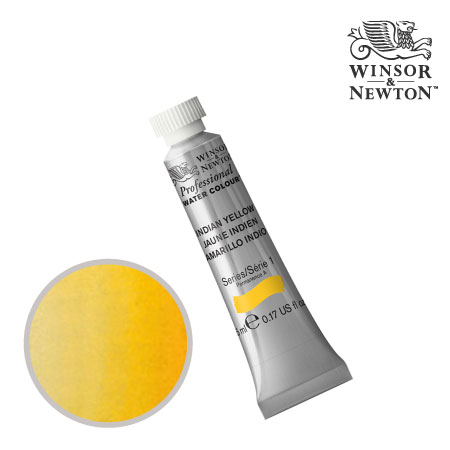 PWC 319　プロフェッショナル水彩絵具　インディアンイエロー　5ml　　