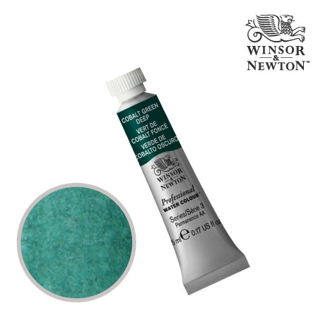 PWC 185　プロフェッショナル水彩絵具　コバルトグリーンディープ　5ml　　